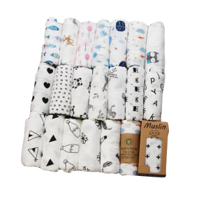 Baby Blanket Manufacturer - OEM Custom 2 Layers Muslin Blanket