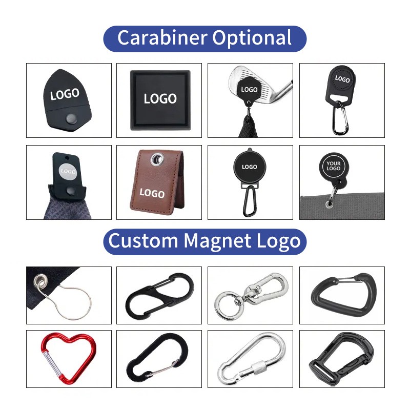 Golf Towel Manufacturer - OEM Custom Magnetic Ball Cleaning Towel