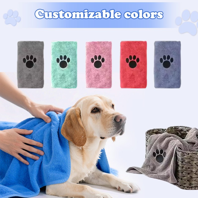 Pet Towel Factory - OEM Custom Terry Microfiber Dog Towel