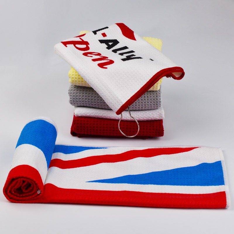 Golf Towel Factory - OEM Custom Waffle Golf Ball Towel