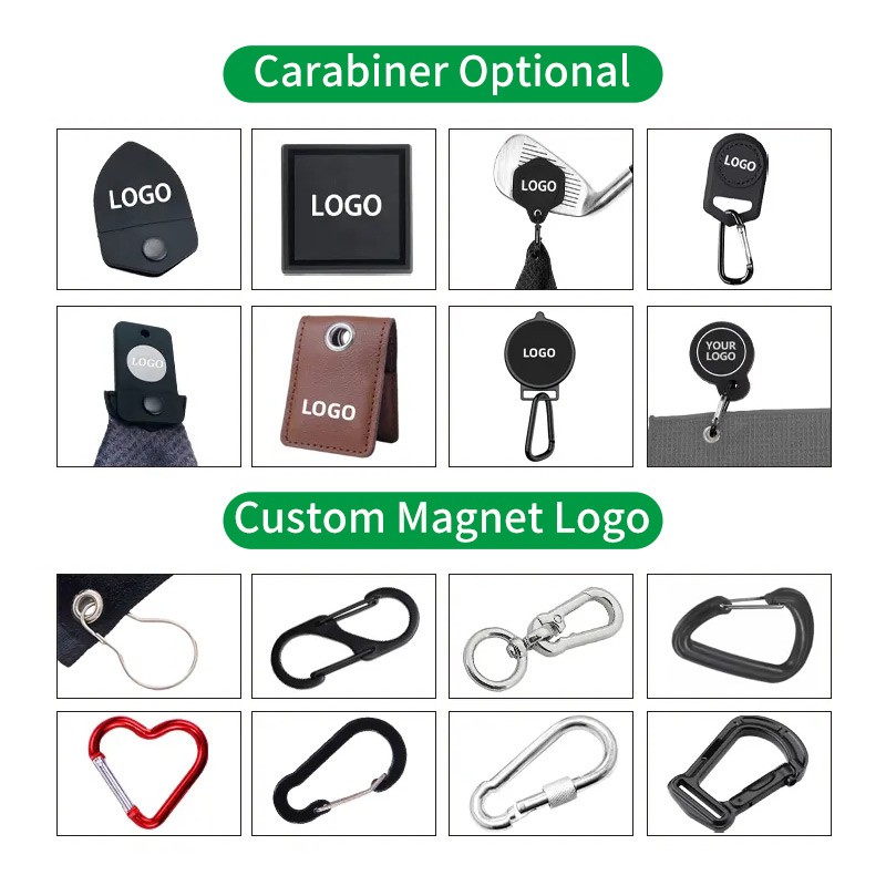 Golf Towel Manufacturer - OEM Custom Club Cleaner Golf Towel