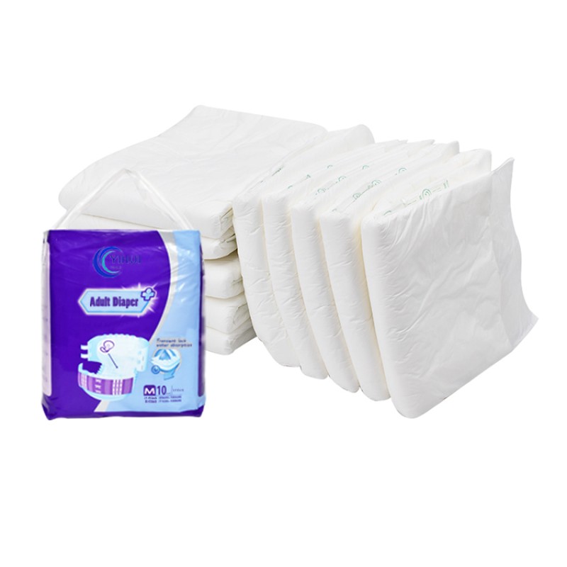 Adult Diaper Factory - OEM Custom Elastic Waistband Diapers