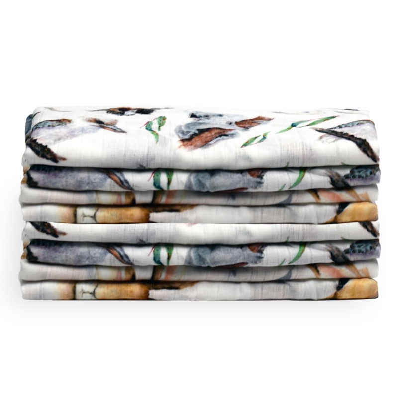 Baby Blanket Factory - OEM Custom Dinosaur Printed Bamboo Blanket