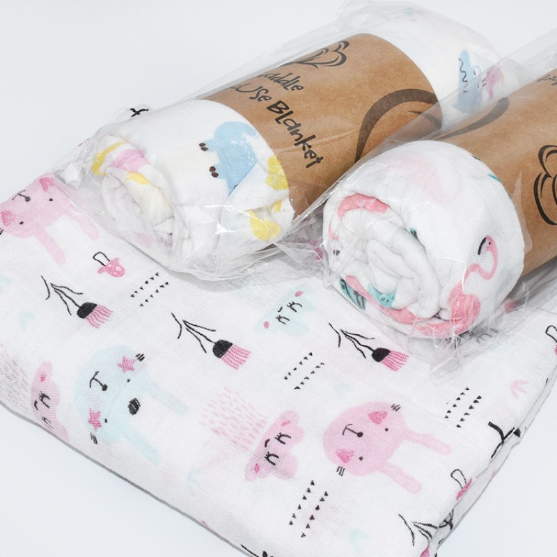 Baby Blanket Factory - OEM Custom Printed Bamboo Baby Blanket