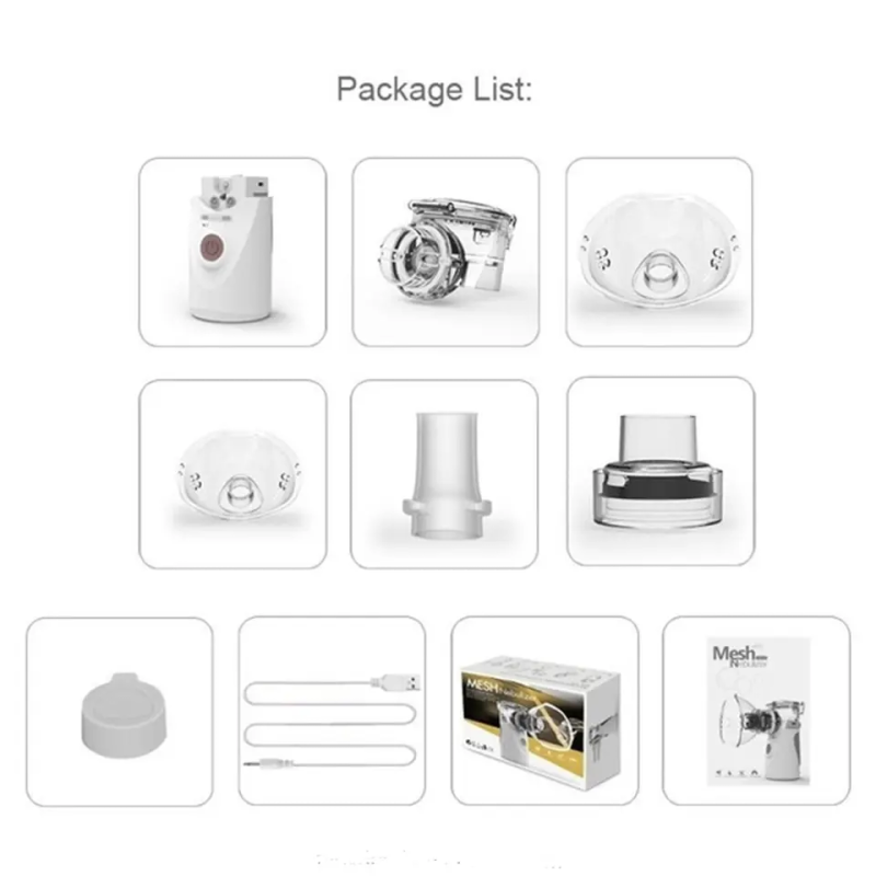 Portable Nebulizer Factory - OEM Custom Rechargeable Mesh Nebulizer