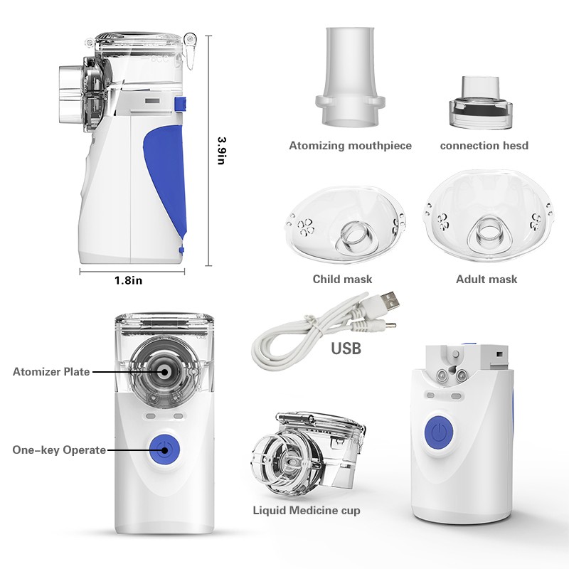 Ultrasonic Nebulizer Manufacturer - OEM Custom Home Health Care Atomizer