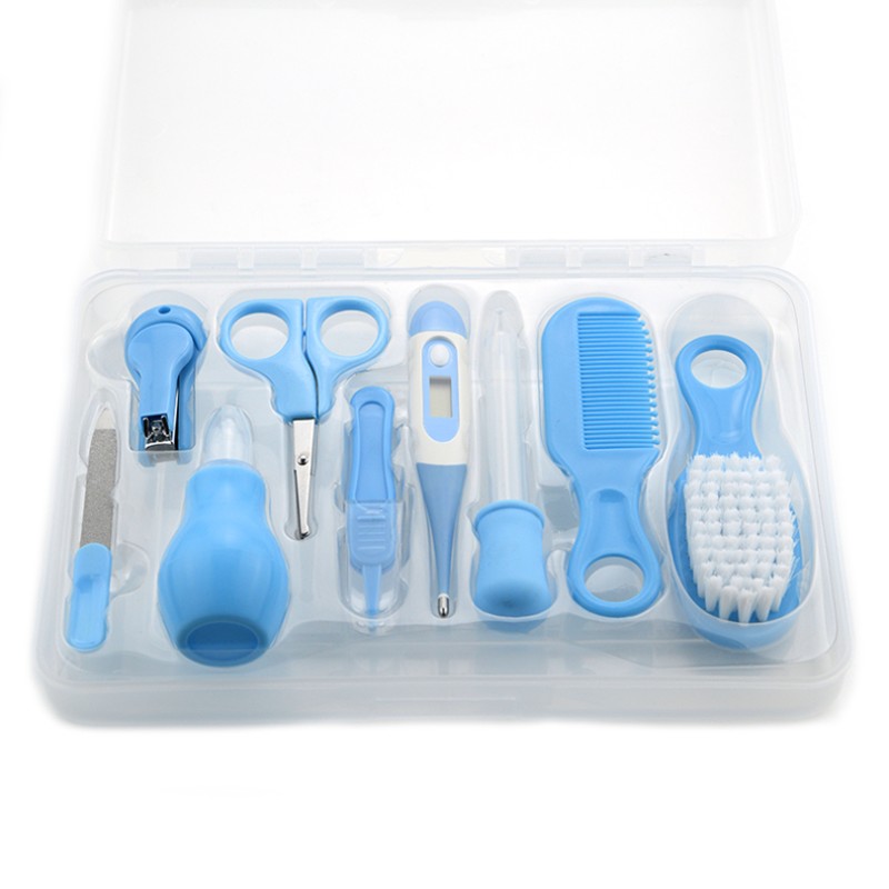 Baby Care Kit Manufacturer - OEM Custom 9pcs Silicone Baby Care Set