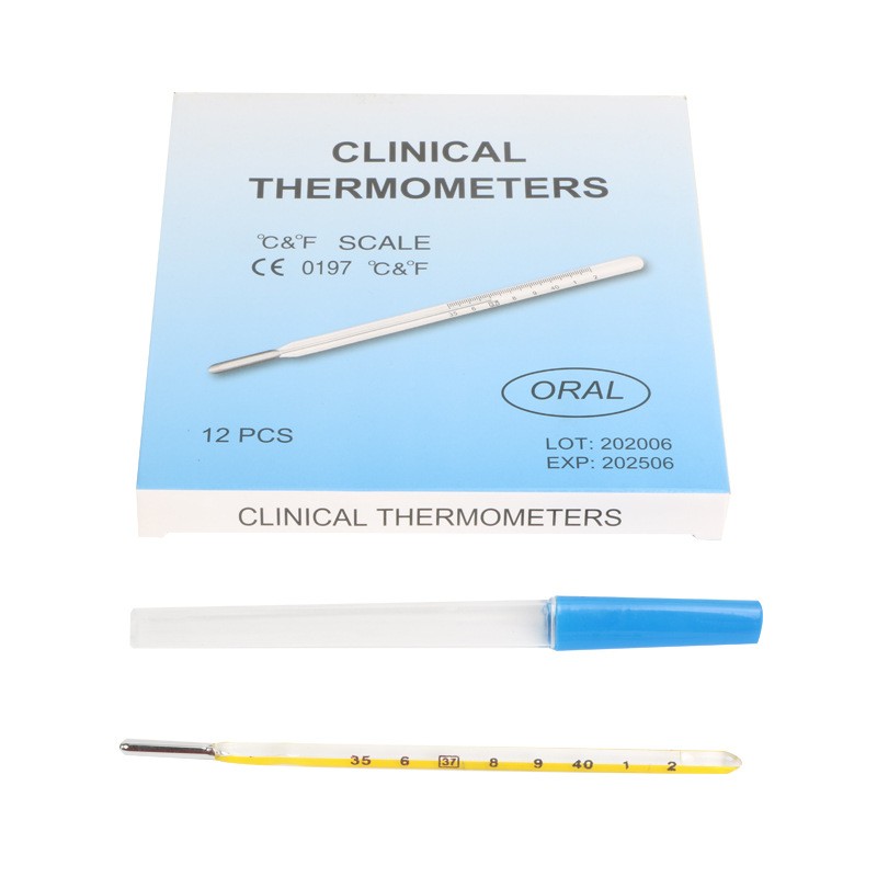 Mercury Thermometer Manufacturer - OEM Custom Clinical Glass Thermometer