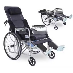 Manual Wheelchair Factory - OEM Custom Lightweight Wheelchair for Elderly
