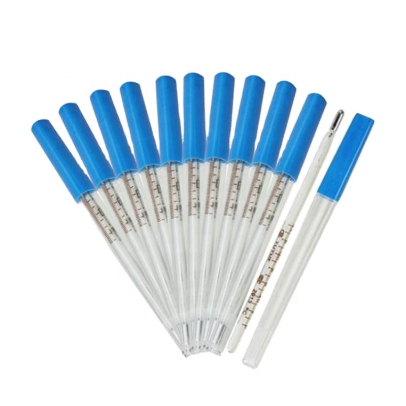 Clinical Thermometer Factory - OEM Custom Oral Mercury Glass Thermometer