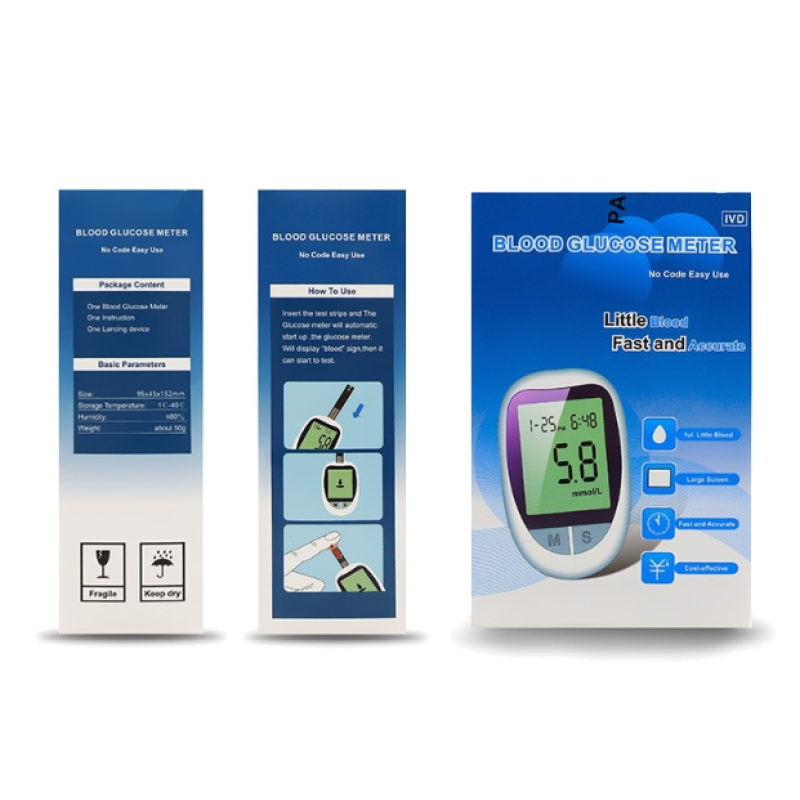 Digital Glucometer Manufacturer - OEM Custom Large Screen Glucose Meter