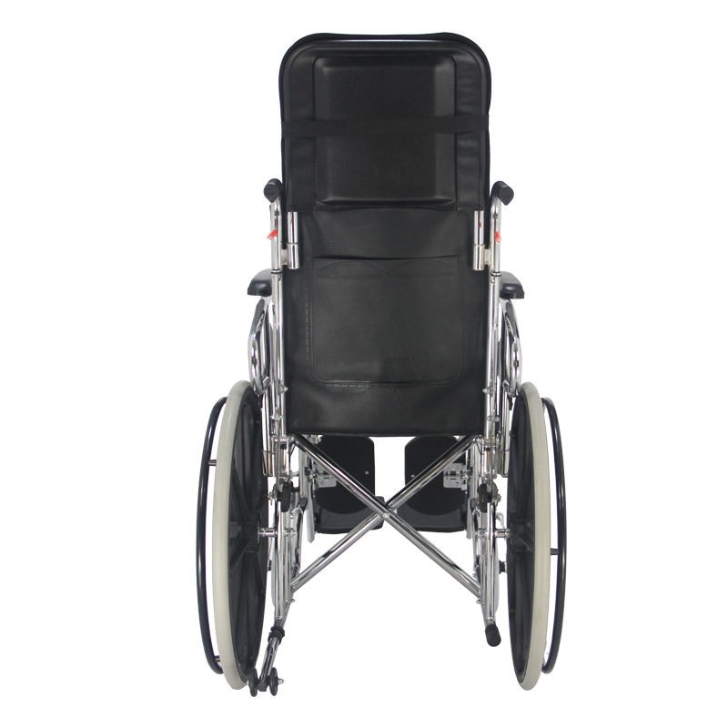 Steel Wheelchair Factory - OEM Custom Reclining Wheelchair for Disabled