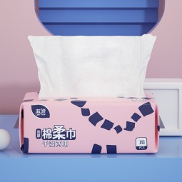 Cotton Tissue Factory - Custom Printed Logo Soft Pack