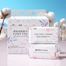 Cotton Tissue Manufacturer - 100% Pure Cotton Extra-Soft 1Ply