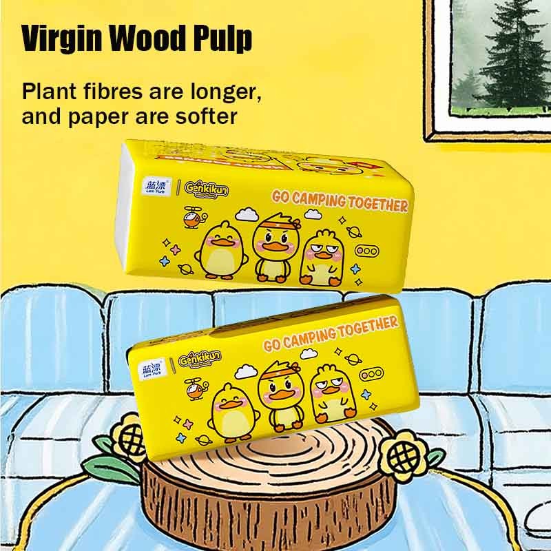 Pocket Tissue Manufacturer - 5 Ply Wood Pulp Wholesale Price