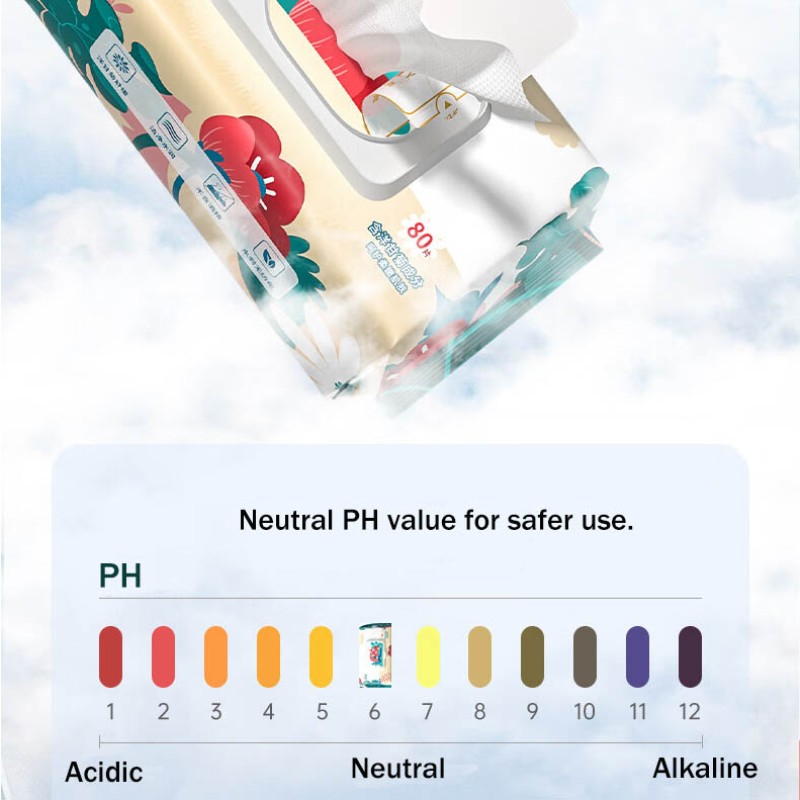 Wet Wipes Factory - Disposable Soft Unscented Large Size