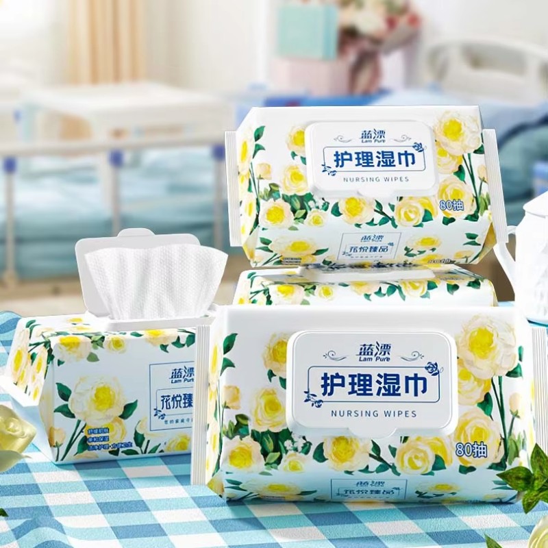 Aloe Vera Wipes Factory - Spunlace RO Pure Water Hydrating