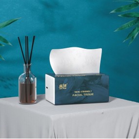 Bamboo Tissue Factory - 4Ply Rose Embossing 400Sheet