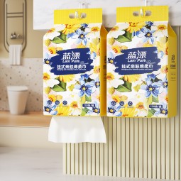 Wall Hanging Cotton Tissue Manufacturer - 160 Sheet Plant Fiber
