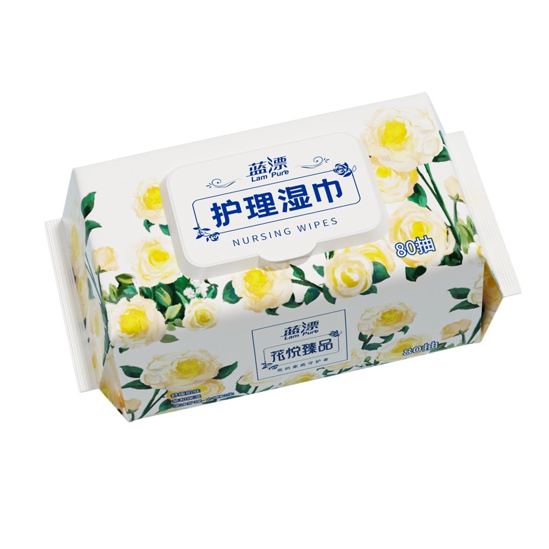 Aloe Vera Wipes Factory - Spunlace RO Pure Water Hydrating