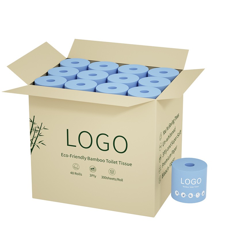 Bamboo Toilet Tissue Factory - Custom Virgin Pulp 2-4ply