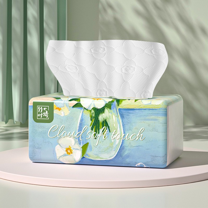 Facial Tissue Factory - 5 Ply 4D Air Cushion Embossed
