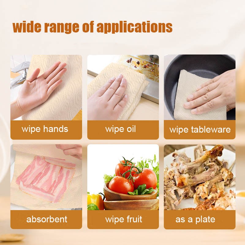 Bamboo Kitchen Paper Factory - Organic 2 Ply 4 Rolls Pack