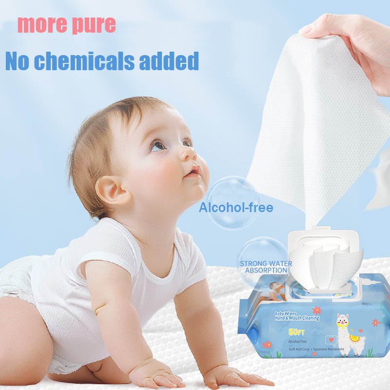 Baby Wipes Manufacturer - Natural Organic Spunlace Alcohol-free