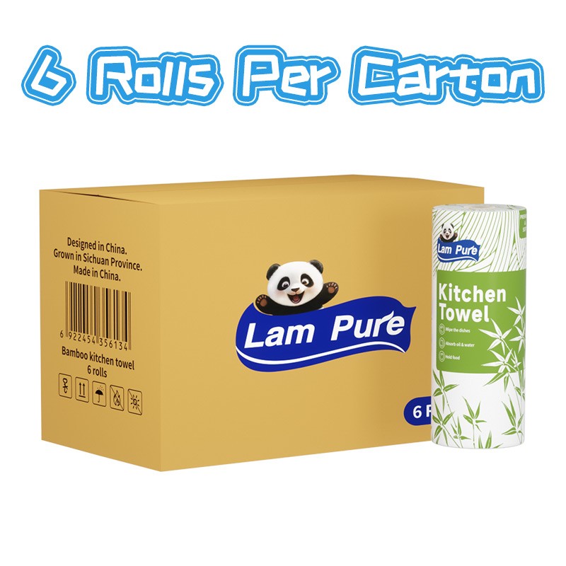 Bamboo Kitchen Paper Factory - Eco-friendly Plastic-free 2 Ply