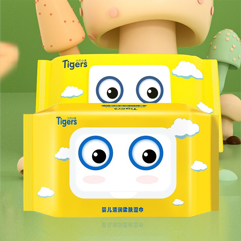 Baby Wipes Supplier - Nonwoven Fabric 60 Pcs Alcohol-free