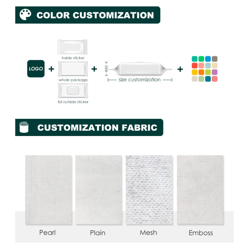 Face Towels Manufacturer - OEM Custom Biodegradable Disposable Towelettes