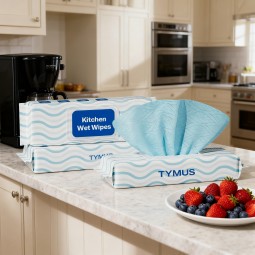 Kitchen Wipes Manufacturer - OEM Custom Nonwoven Oil Grease Wipes