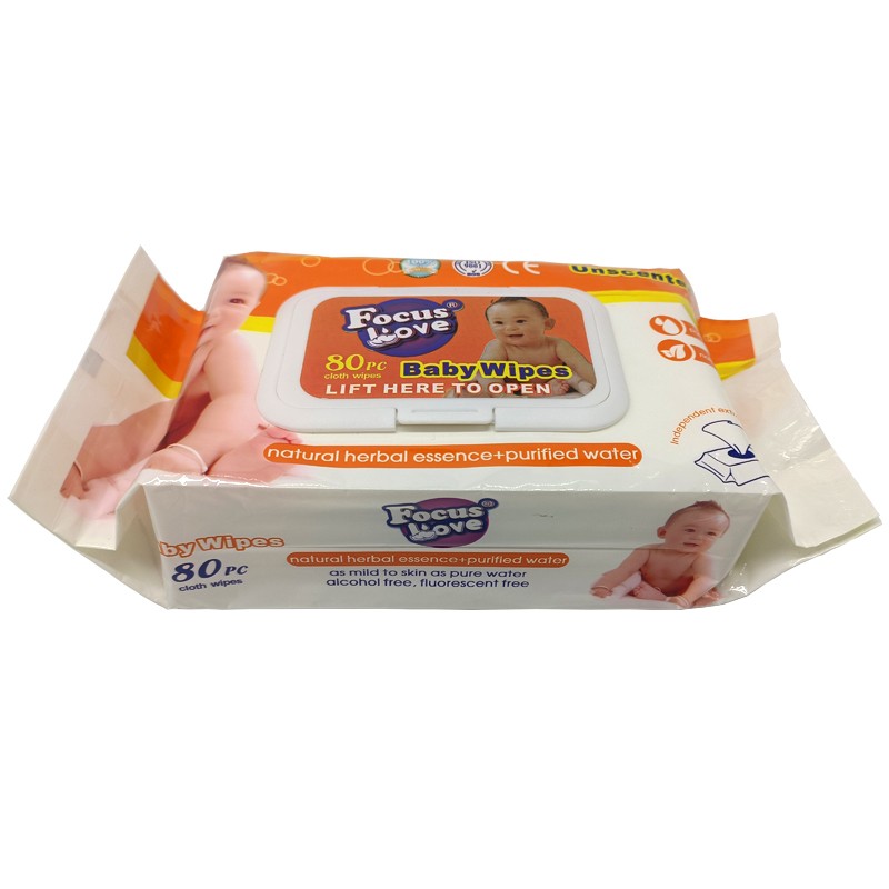 Baby Wipes Manufacturer - Disposable Spunlace Cleansing Wipes 15x20cm Bulk Pack