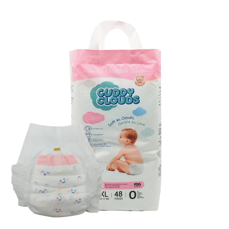 Baby Diaper Pants Manufacturer - Disposable L Size Boy Girl Korean Nappy Wholesale