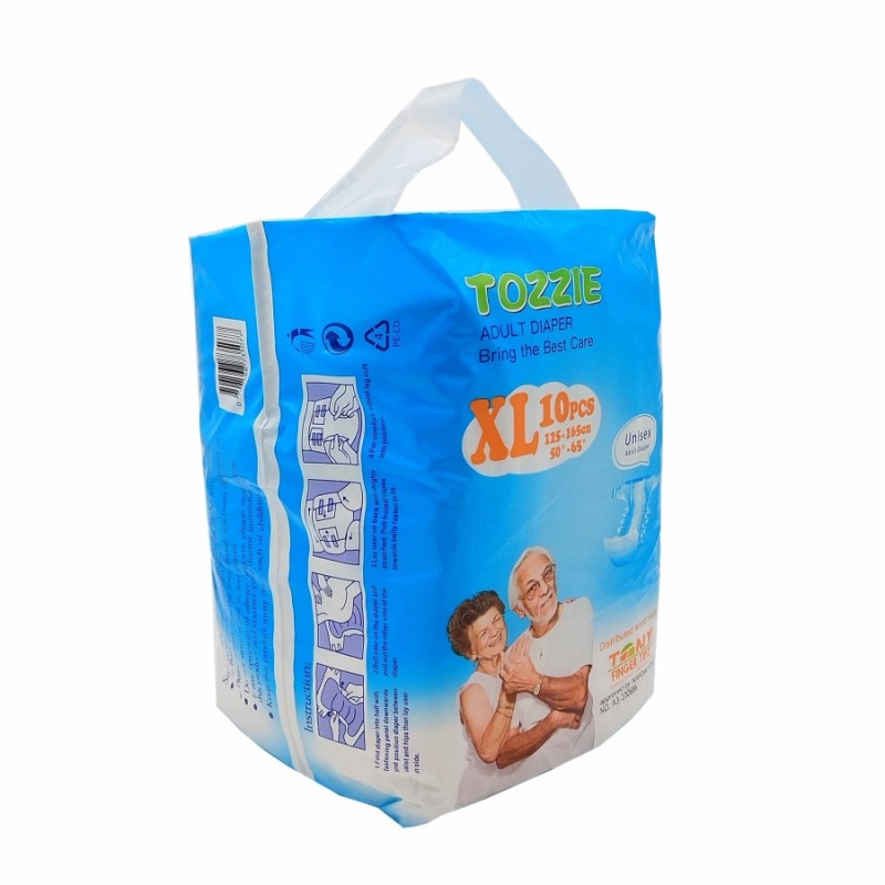 Adult Diapers Manufacturer - OEM Super High Absorption Elderly Nappies Factory Price