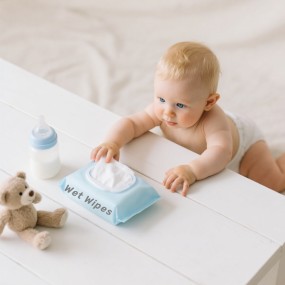 Baby Wipes Manufacturer - Biodegradable Organic Baby Wet Wipes Toilet Tissue