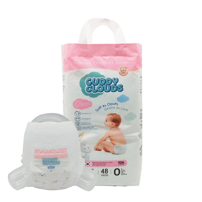Baby Diaper Pants Manufacturer - Disposable L Size Boy Girl Korean Nappy Wholesale