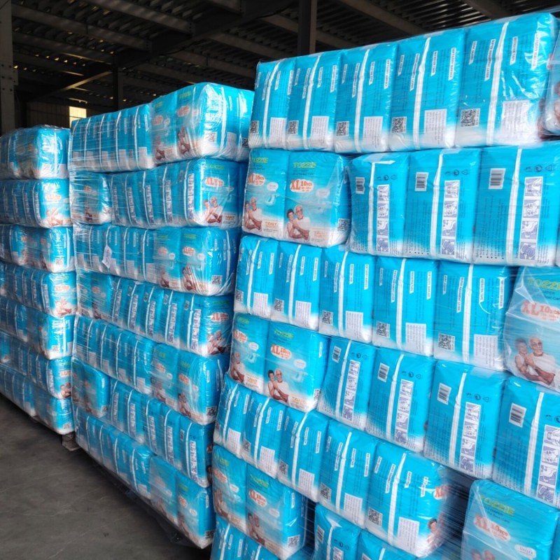 Adult Diapers Manufacturer - High Ultra Thick Disposable for Elderly Factory Wholesale