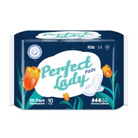 Sanitary Napkin Manufacturer - Green Tea Cotton Lady Sanitary Pads Disposable OEM