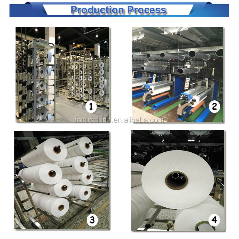 Polyester Covered Elastic Thread Manufacturer - High Tenacity OE Technics Knitting Machine