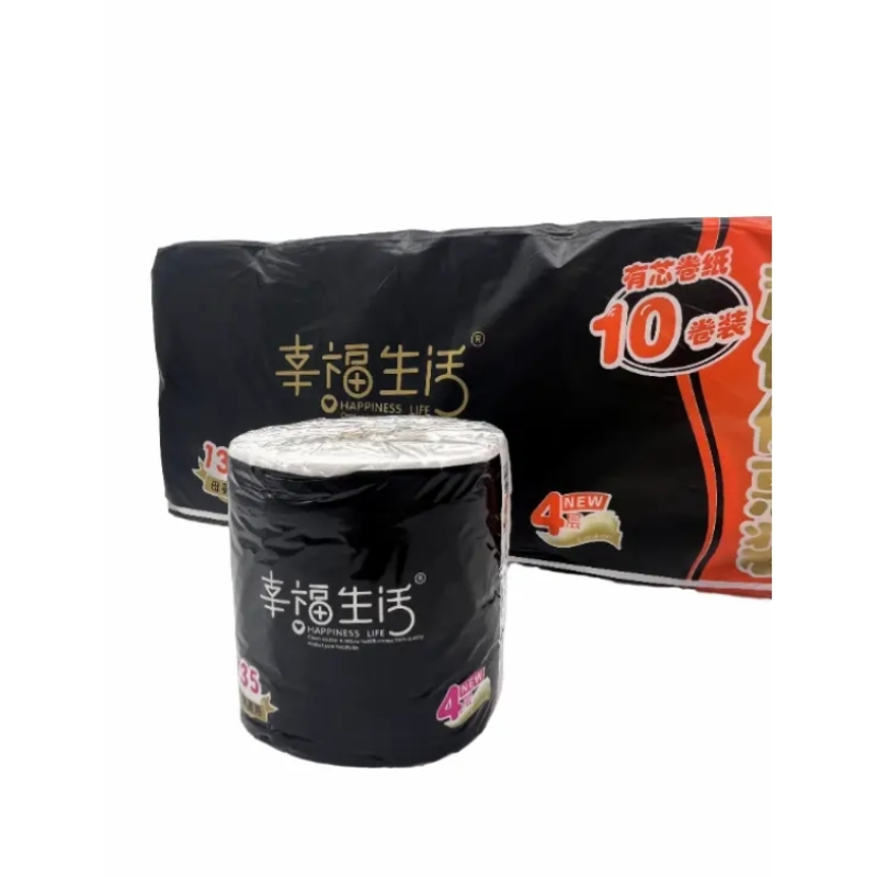 Toilet Paper Manufacturer - Disposable Embossed 2-4 Ply Wood Pulp Coreless Roll