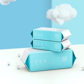 Pocket Tissue Manufacturer - Disposable 100 Sheet Magic Pack Wet Dry Baby Towel