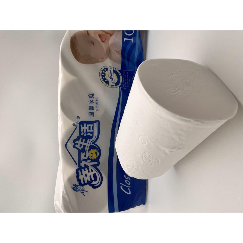 Toilet Paper Manufacturer - ECO Biodegradable Bamboo Pulp 2-4 PLY New Design Soft
