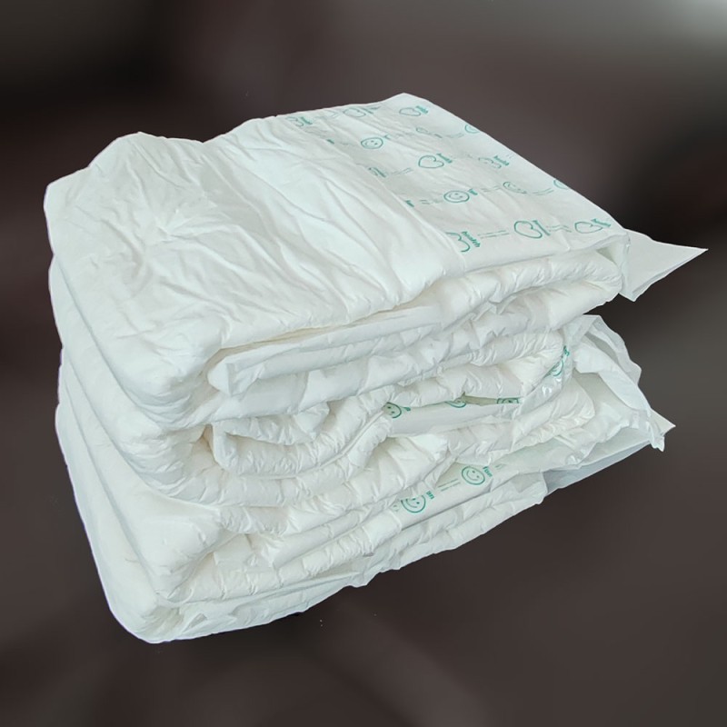 Adult Diaper Manufacturer - Disposable Super Absorption Virgin Pulp Double Tape