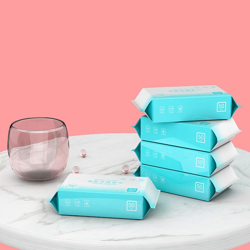 Pocket Tissue Manufacturer - Disposable 100 Sheet Magic Pack Wet Dry Baby Towel