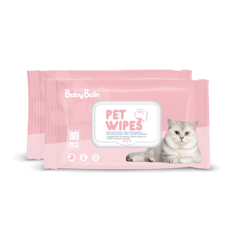 Pet Wipes Manufacturer - Scented Disposable Dog Cat Paw Cleaner Body Wet Wipes