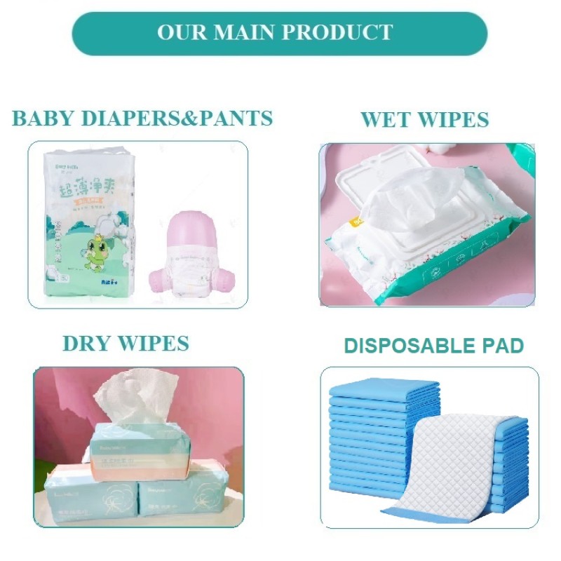 Baby Training Pants Manufacturer - Newborn Super Absorption Disposable Factory