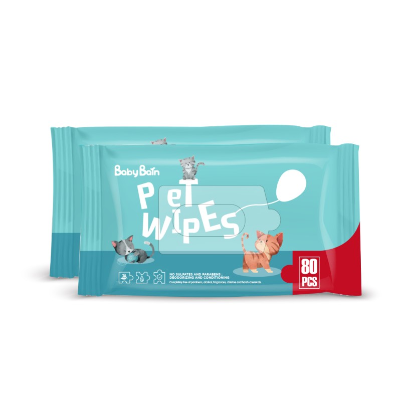Pet Wipes Manufacturer - Scented Disposable Dog Cat Paw Cleaner Body Wet Wipes