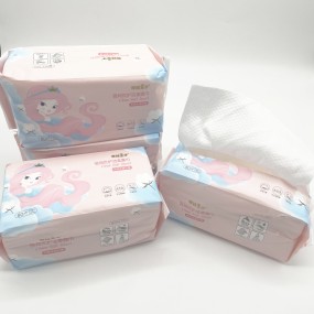 Dry Wipes Manufacturer - 100% Viscose Ultra Soft Cotton Facial Tissue Baby Adults
