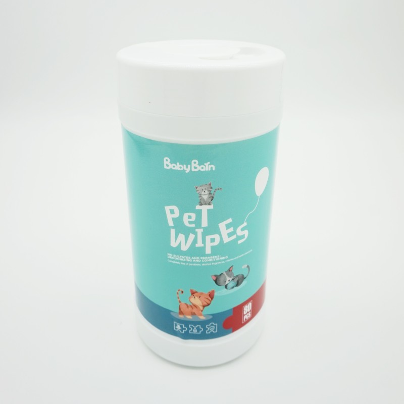 Pet Wipes Manufacturer - Scented Disposable Dog Cat Paw Cleaner Body Wet Wipes